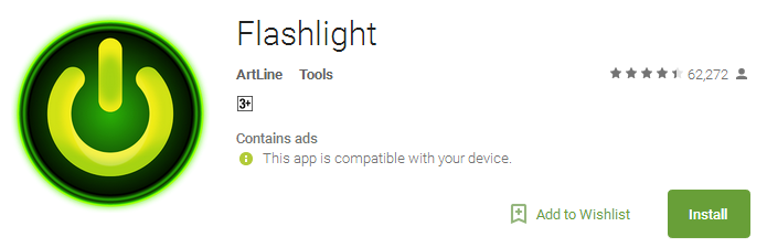 Torch Flashlight App