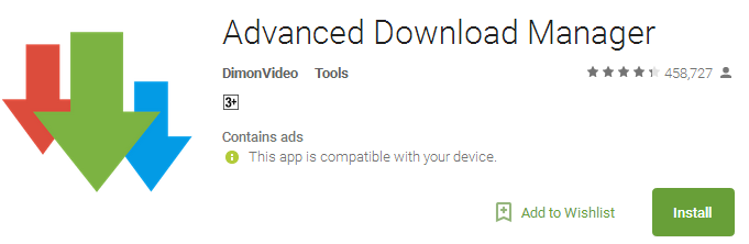 Advanced Download Manager