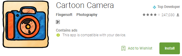 Best Cartoon Camera App