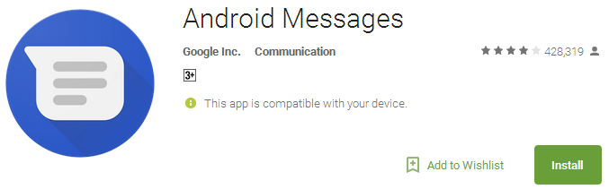 Download Android Messages App
