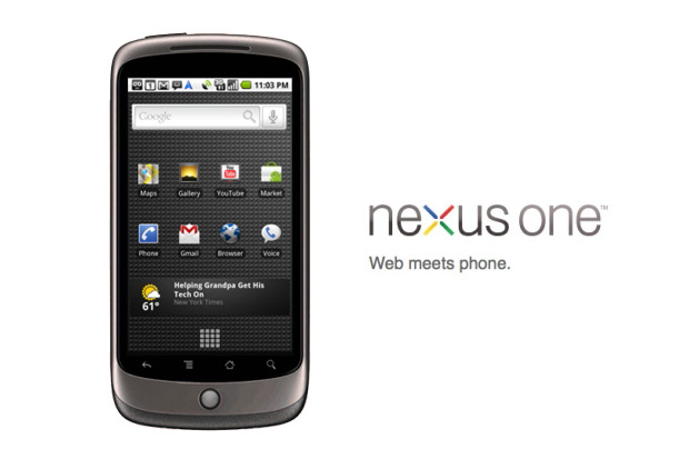 Nexus One Android phone