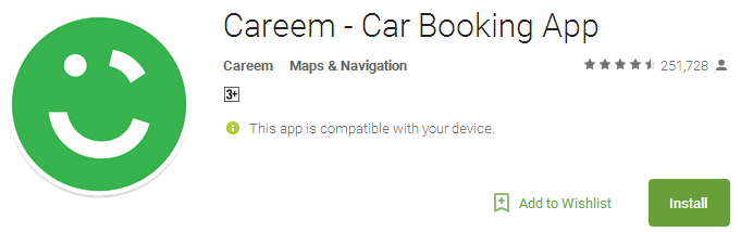 Careem - Car Booking App