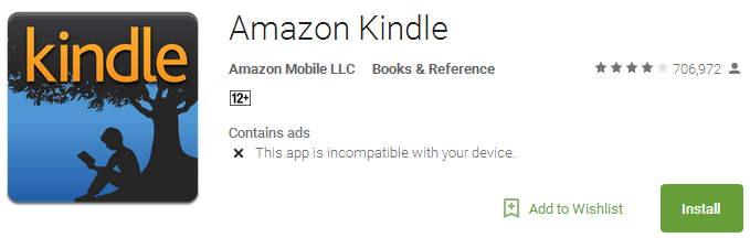 Download Amazon Kindle App
