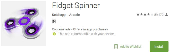 Download Fidget Spinners App