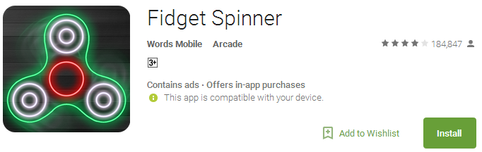 Fidget Spinners App