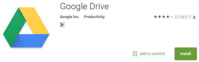 Google Drive App