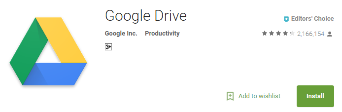 Google Drive for Android