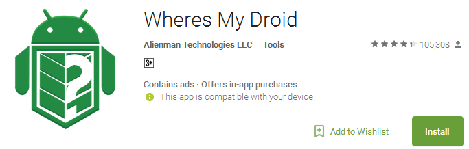 where s my droid