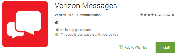Download Verizon Messages App