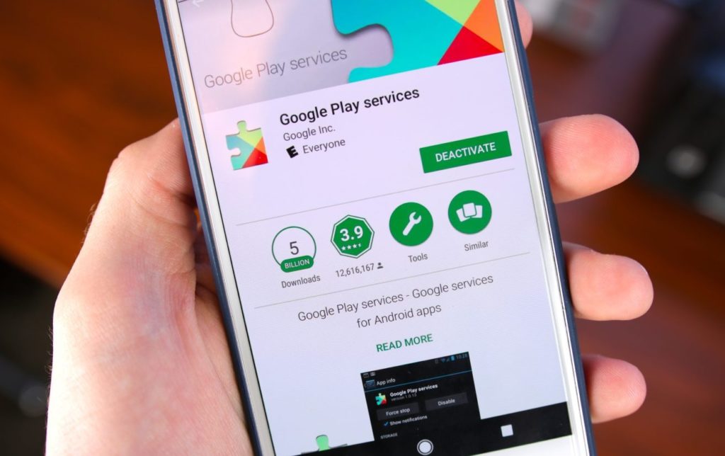 Google Play services app