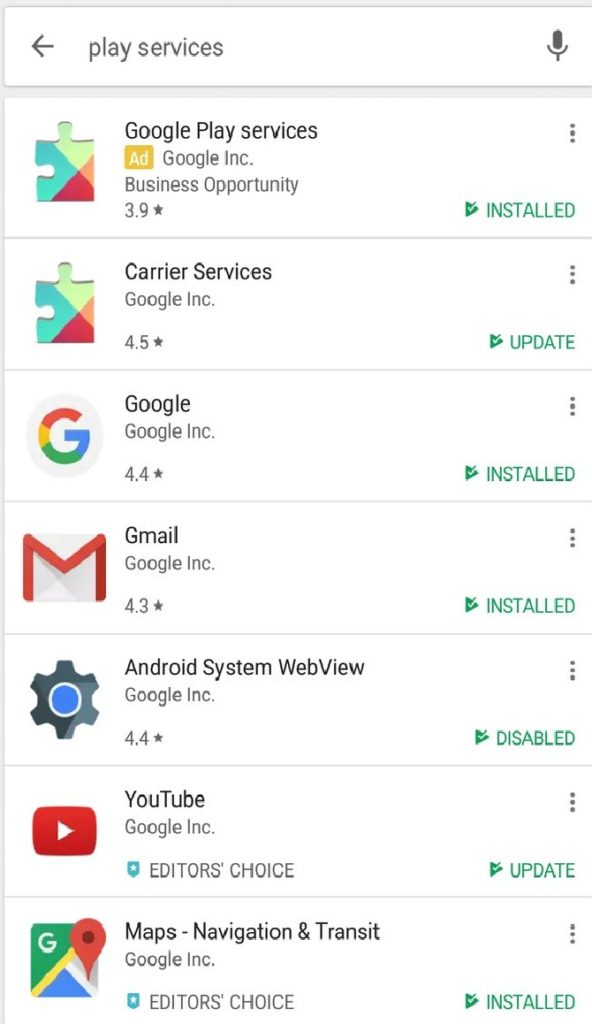 google play services apk