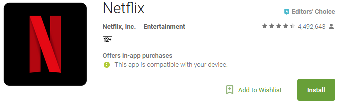 Download Netflix App