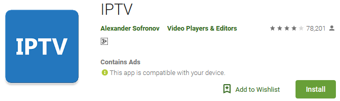 Download IPTV App