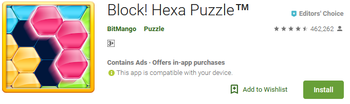 block hexa puzzle game download