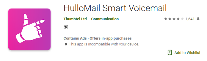 Download HulloMail Smart Voicemail app