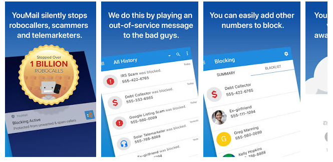 YouMail Robocall Blocker & Voicemail