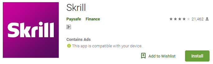 Skrill Best global cash App