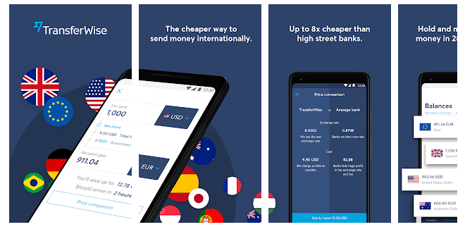 TransferWise Apps