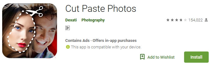 Cut Paste Photos App 2019