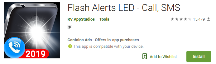 Download Flash Alerts LED - Call, SMS App