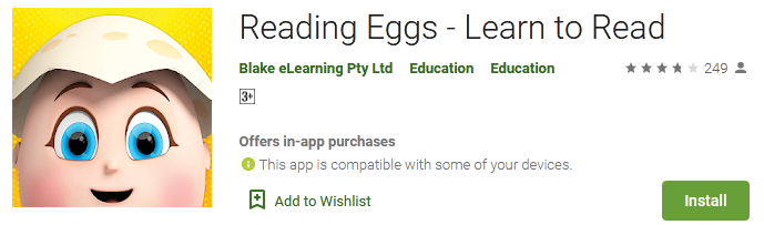Download Reading Eggs Apps